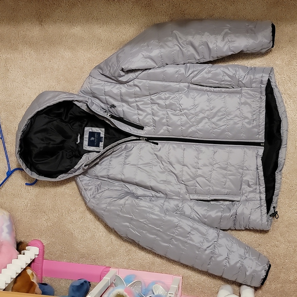 Polo Lightweight Hooded Puffer Jacket